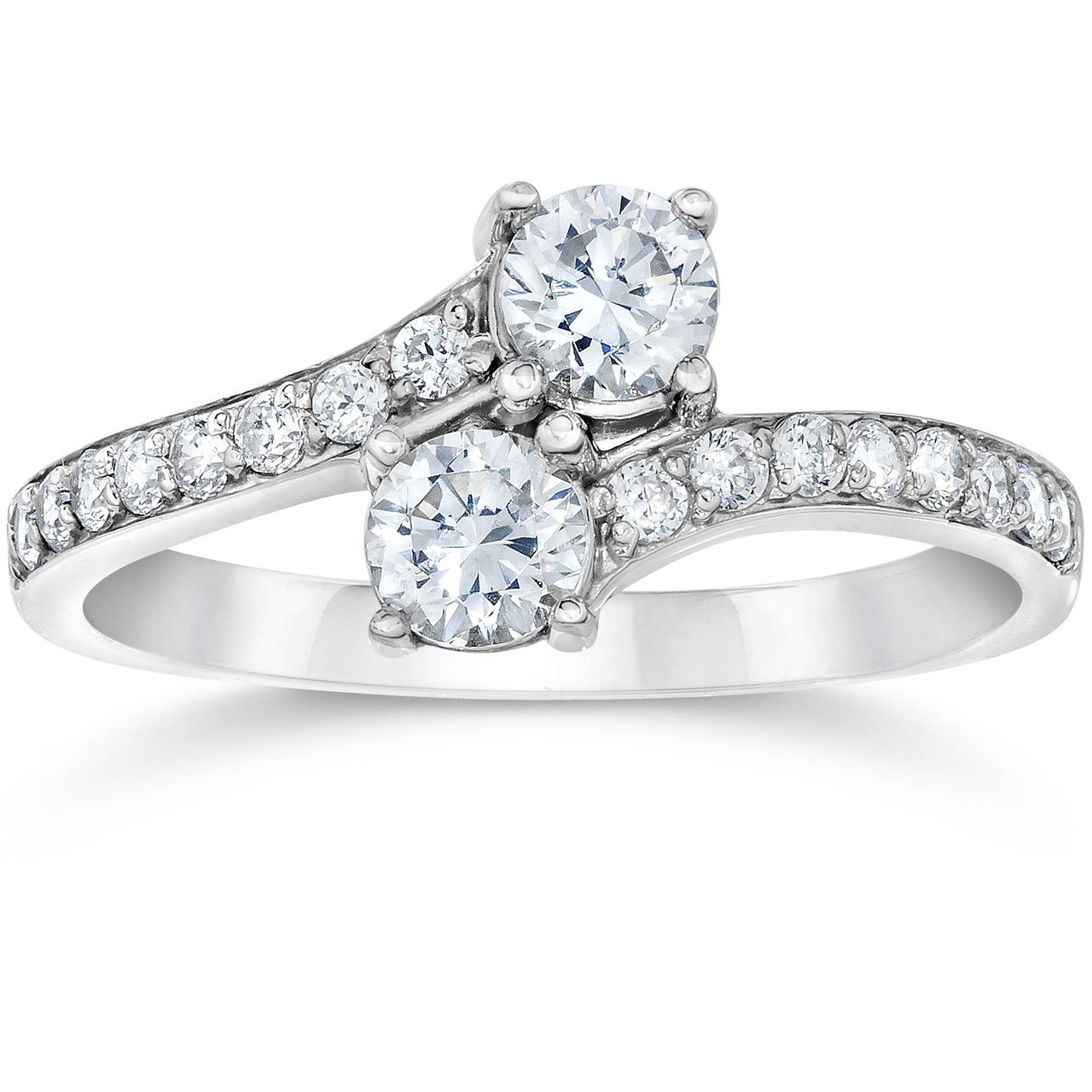 two-stone diamond ring