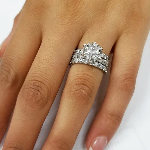 diamond bridal set