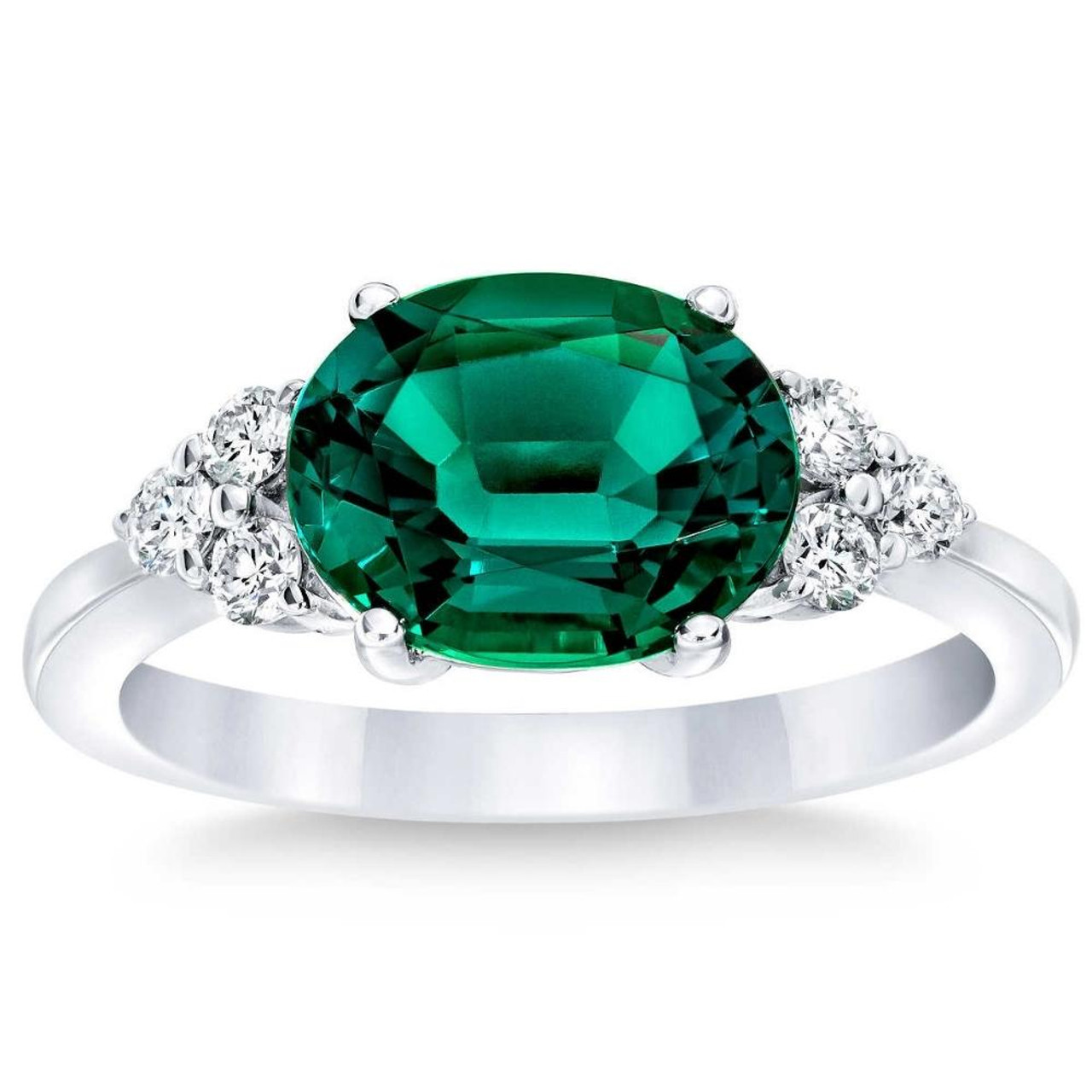 emerald diamond ring