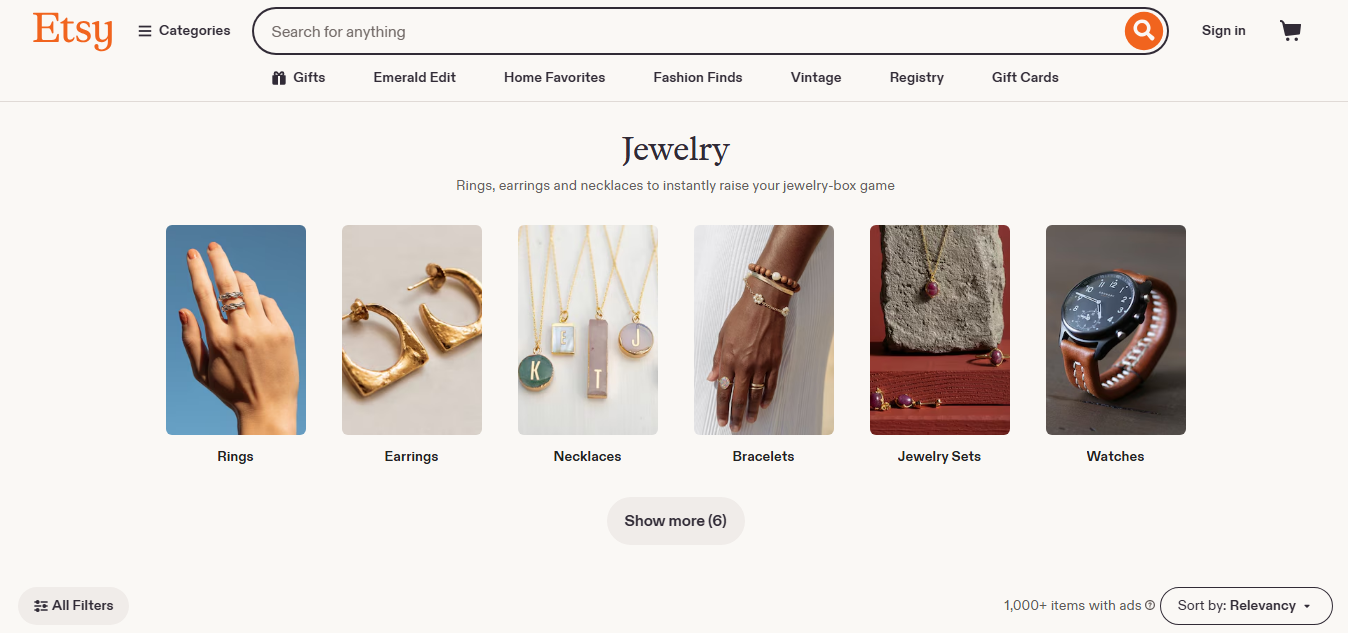 Etsy Homepage etsy-homepage.png