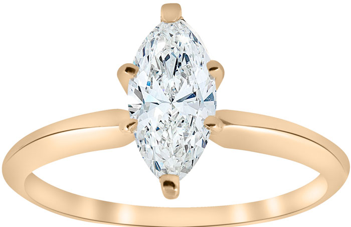 marquise cut diamond engagement ring