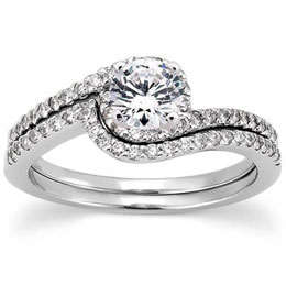 1/2 carat diamond solitare engagement ring