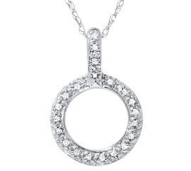pendants with white diamonds