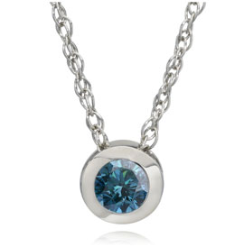 blue pendant