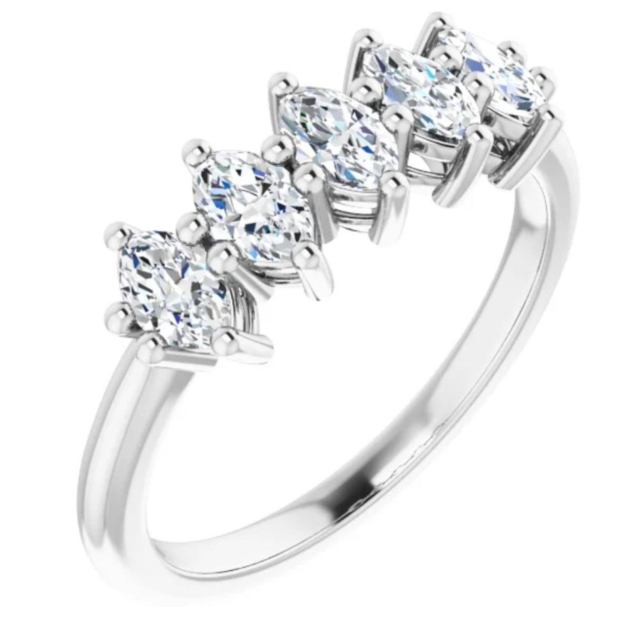 vintage marquise diamond wedding ring